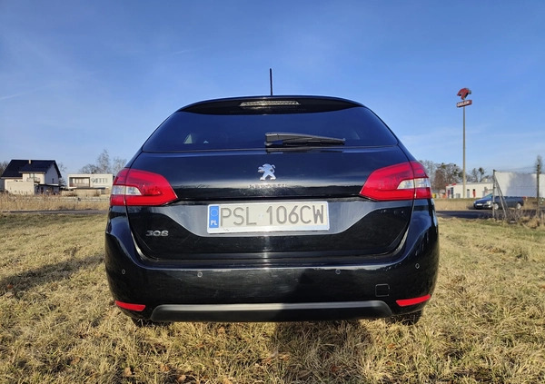 Peugeot 308 cena 30900 przebieg: 110000, rok produkcji 2015 z Słupca małe 352